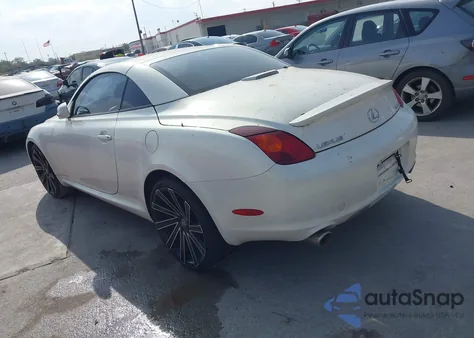 2003 Lexus Sc 430 from USA, damaged, VIN JTHFN48Y430039500